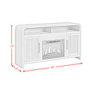  Elements International Ridgemont LA-14440-6-FP Complete 60" Fireplace Cabinet IMAGE 9