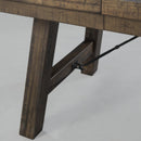  Elements International Jax DJX100DTB Dining Table IMAGE 4