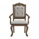  Elements International Madison Park D-10460-5-AC Dining Arm Chair IMAGE 2