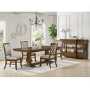  Elements International Phillipe D-5210-5-SC Dining Side Chair IMAGE 3