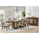  Elements International Phillipe D-5210-5-SC Dining Side Chair IMAGE 4