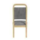  Elements International Ridgemont D-14440-6-SC Dining Side Chair IMAGE 3