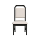  Elements International Ridgemont D-14440-8W-SC2 Dining Side Chair IMAGE 2