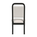  Elements International Ridgemont D-14440-8W-SC2 Dining Side Chair IMAGE 3