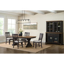  Elements International Montrose D-16670-8-DT Dining Table IMAGE 4