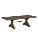  Elements International Yellowstone D-12830-3-DT Dining Table IMAGE 1
