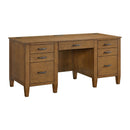  Elements International Portico H-15970-6-DK1 Double Pedestal Desk IMAGE 1
