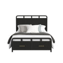  Elements International Ridgemont B-14440-8W-FSB Full Storage Bed IMAGE 2