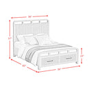  Elements International Ridgemont B-14440-8W-FSB Full Storage Bed IMAGE 9