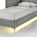  Elements International Amberley B-480-3-FCB Full Upholstered Corner Bed IMAGE 8
