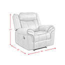  Elements International Sorrento 59928-095-2X Glider Recliner IMAGE 11