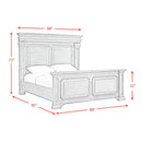  Elements International Kings Court B.10315.KB King Bed IMAGE 8
