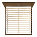  Elements International Malibu MC400KB King Panel Bed IMAGE 5