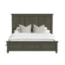  Elements International Canterbury B-13030-3-KB King Panel Bed IMAGE 2