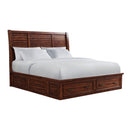  Elements International Sullivan SV600KB King Storage Bed IMAGE 1