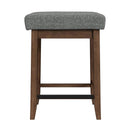  Elements International Santa Barbara D-16550-5-KI Kitchen Island & 2 Counter Stools IMAGE 5