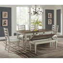  Elements International Farmington D-9890-7-SC Ladder Back Dining Side Chair IMAGE 5