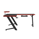  Elements International Waterside H-14230-8-DK L-Shape Desk IMAGE 2
