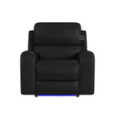  Elements International Euphora U-16650-11432-105PPP Power Glider Recliner IMAGE 2