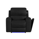  Elements International Euphora U-16650-11432-105PPP Power Glider Recliner IMAGE 3