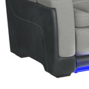  Elements International Lantana U-13660-10562-285PP Power Motion Loveseat IMAGE 6