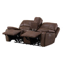  Elements International Atlantis U-5230-8640-285PP Power Motion Loveseat IMAGE 3