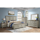  Elements International Farmington B-9890-7-QB Queen Panel Bed IMAGE 3