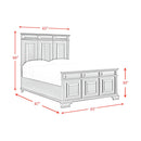  Elements International Bridgestone B-10980-8-QB Queen Panel Bed IMAGE 8