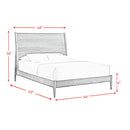  Elements International Malibu MC400QB Queen Panel Bed IMAGE 8