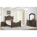  Elements International Brunswick B-13070-5-QB Queen Panel Bed IMAGE 4