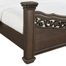  Elements International Brunswick B-13070-5-QB Queen Panel Bed IMAGE 6
