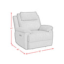  Elements International Regal U-17470-11650-105PP Recliner IMAGE 9