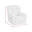  Elements International Kelsey U-17440-11591-105PPP Recliner IMAGE 9