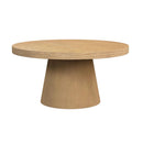  Elements International Portland T-1710-5-CT1 Round Coffee Table IMAGE 1