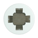  Elements International Dapper DPR300RCDTTB Round Counter Table IMAGE 5