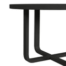  Elements International Ridgemont D-14440-8W-RDT Round Dining Table IMAGE 7