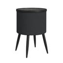  Elements International Halo T-18400-8-RETS Round Smart End Table IMAGE 1