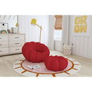  Elements International Bubble Y-13930-14-CHOT Swivel Chair And Ottoman IMAGE 5