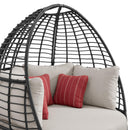  Elements International Playa O-16230-10311-121 Twin Egg Chair IMAGE 4
