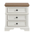  Elements International Eastwood Y-13160-7-NS Youth 3-Drawer Nightstand IMAGE 2