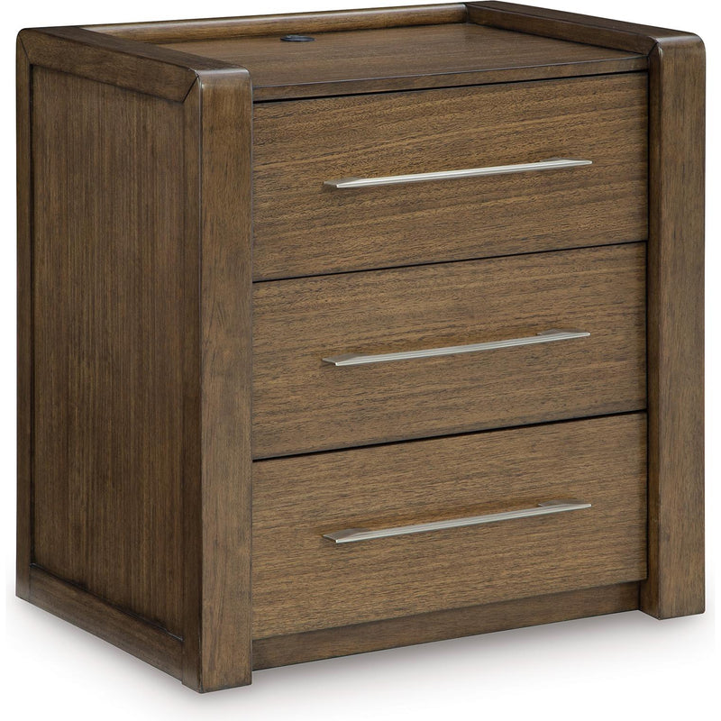 NEAT × LECHOPPE grantex ブラウン 48 Benchcraft Marxmore B863-93 Three Drawer Night Stand