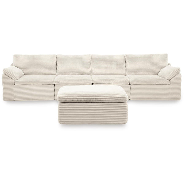 Signature Design by Ashley Fannin PC84304S1 4 pc Sectional with Ottoma