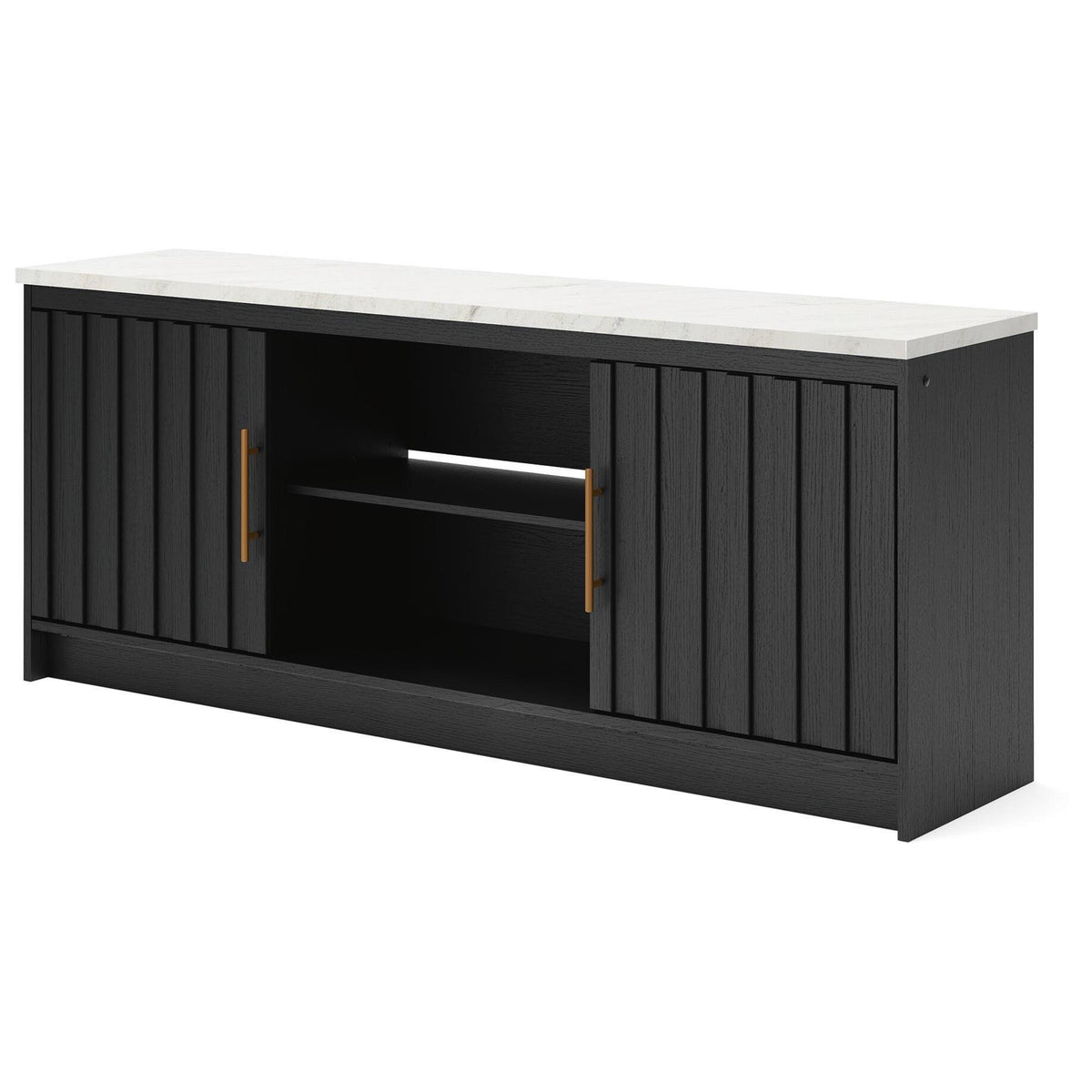 Signature Design by Ashley Cadmori W2616-468 XL TV Stand with Fireplac
