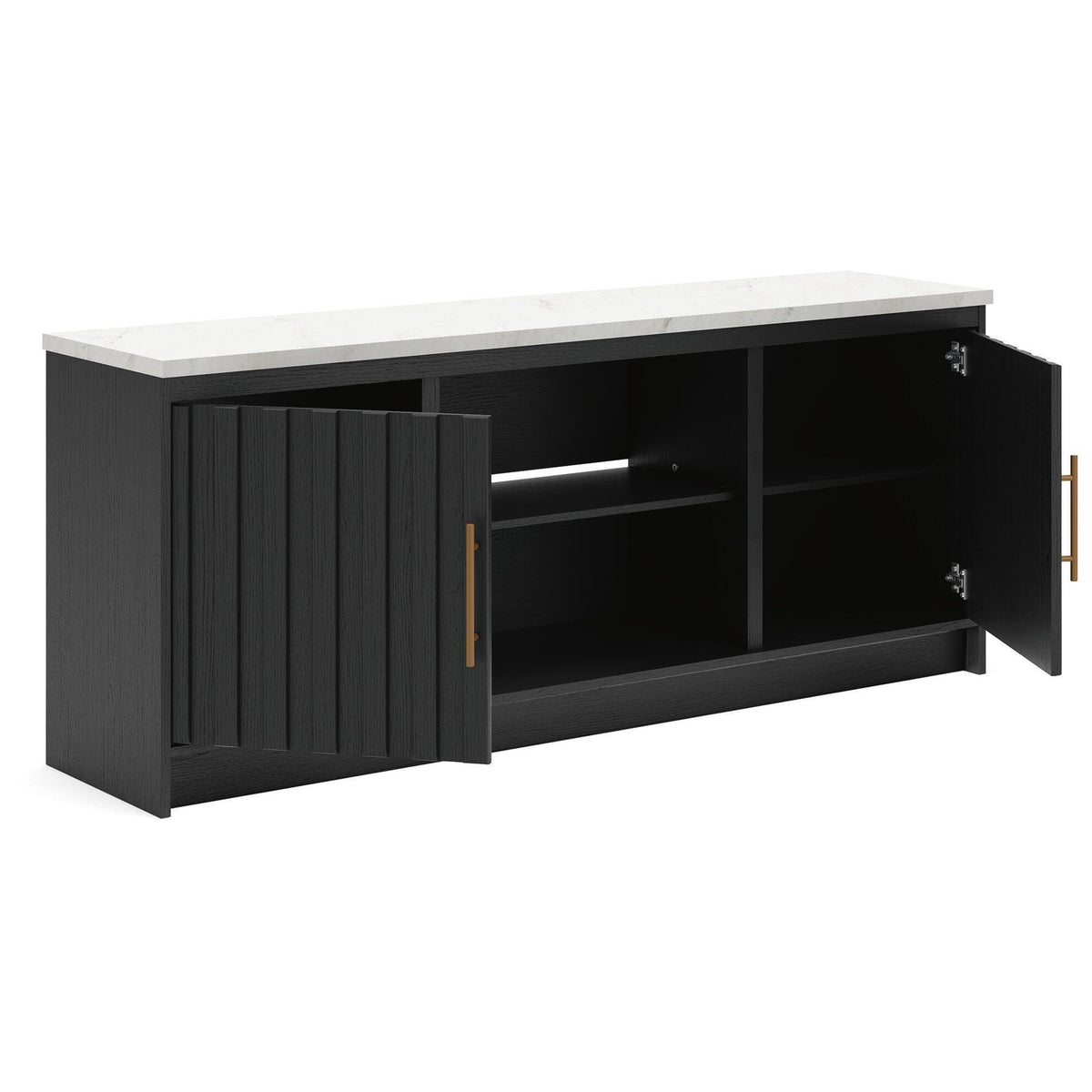 Signature Design by Ashley Cadmori W2616-468 XL TV Stand with Fireplac