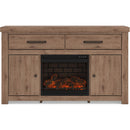  Signature Design by Ashley Garistyn W2844W1 62" TV Stand with Electric Fireplace IMAGE 2