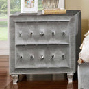  Furniture of America Alzir FM7150GY-N Night Stand IMAGE 1