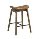  Furniture of America Klamath FM3215WN-PC-2PK Set Of 2 Counter Height Chair IMAGE 1