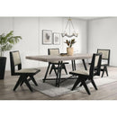  Furniture of America Tottenham FM3222BK-T Table IMAGE 2