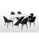  Furniture of America Lenvik FM3700BK-T-TABLE Dining Table IMAGE 6