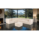  Furniture of America Nappi FM62102BG-SECT-L+OT Large L-Sectional with Ottoman IMAGE 2
